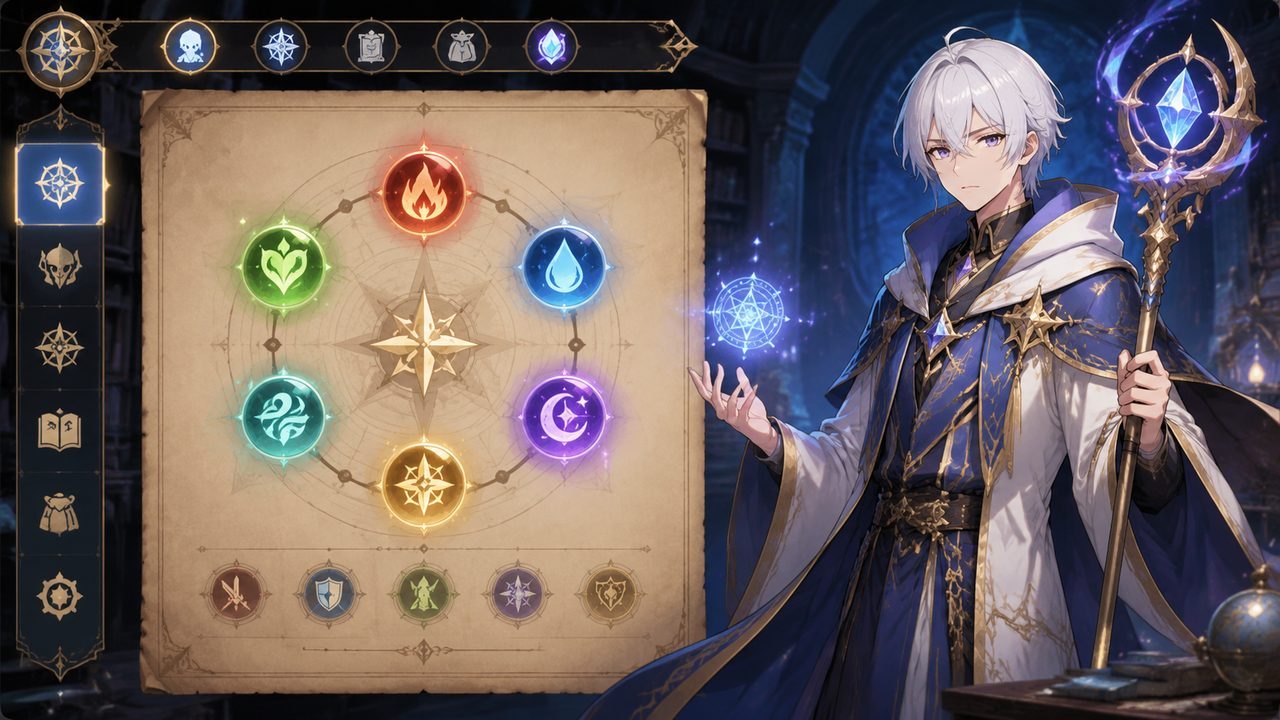 魔法师露娜 女主视角RPG 页面配图 6